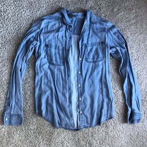 NORDSTROM DENIM BUTTON DOWN SHIRT
